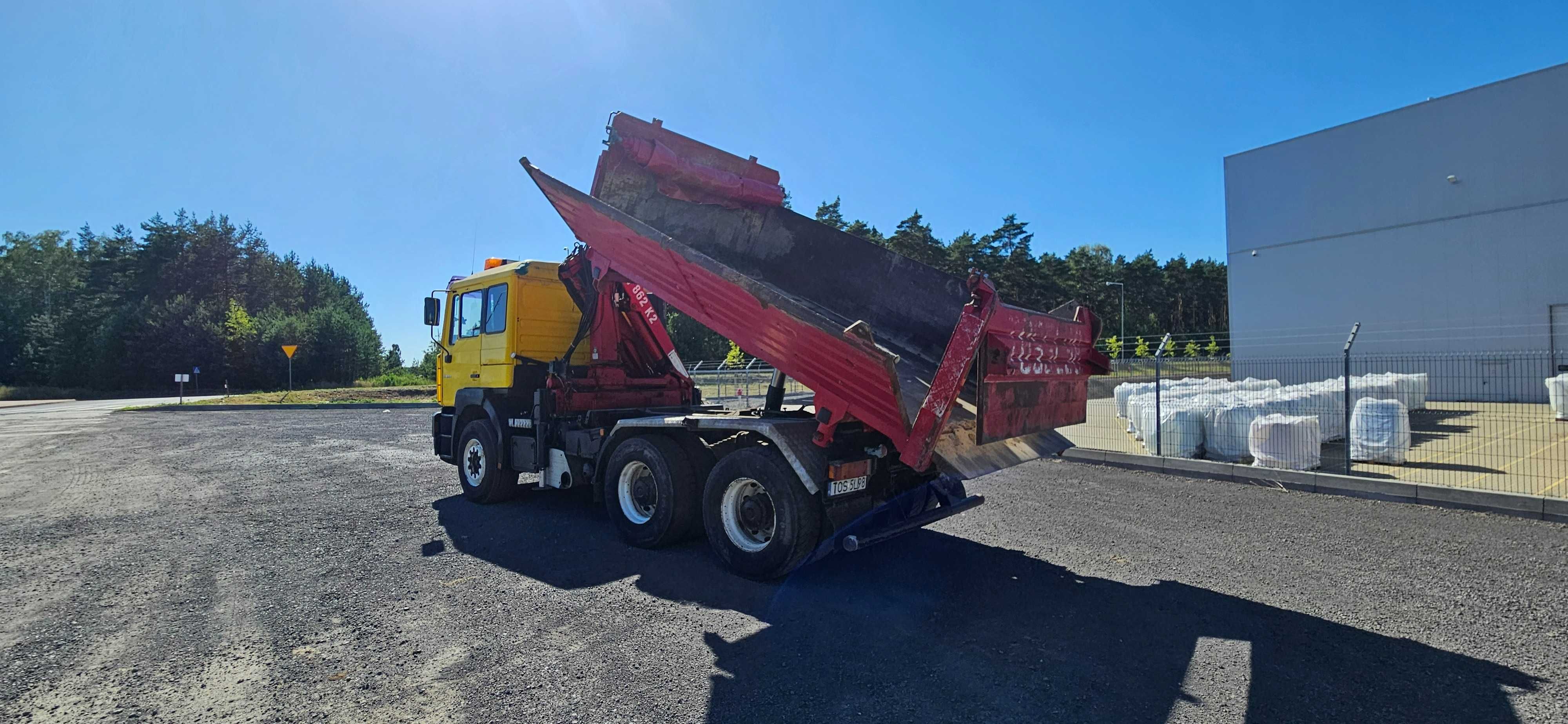 MAN FE460A 6X4 Hydroburta HDS HMF 3,5t