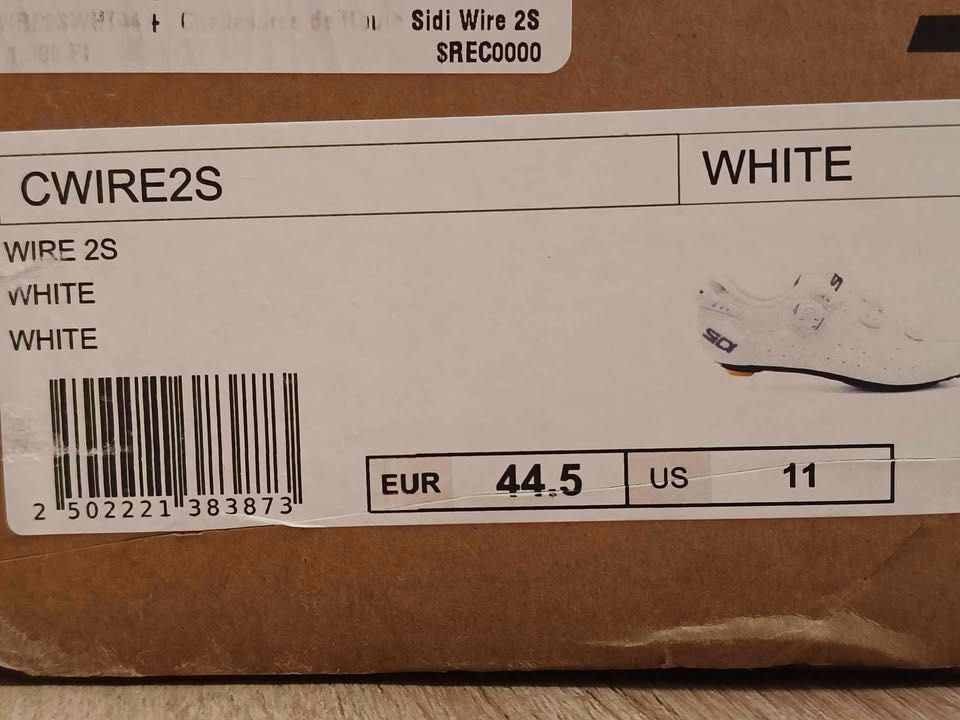 Sapatos de estrada SIDI Wire 2S Carbon "NOVOS"