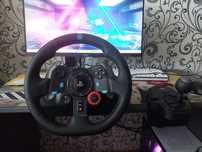 Logitech g29 + коробка передач