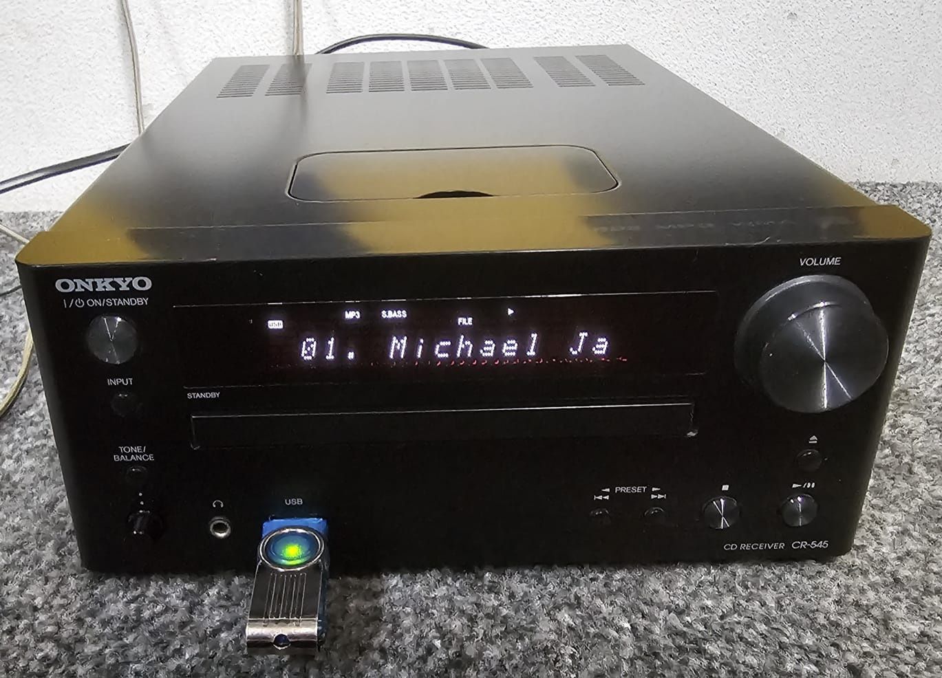 Wieża Onkyo CS-545, Pilot, USB, wysyłka