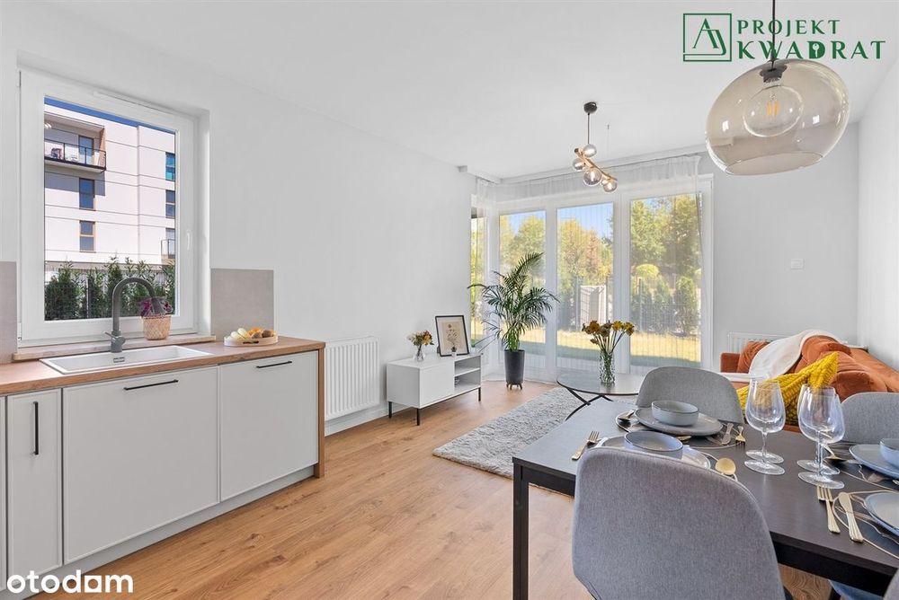 Apartament| Ogródek| Miejsce parkingowe|Komórka