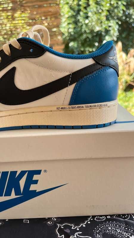 Jordan 1 Retro Low OG SP Fragment x Travis Scott R.43