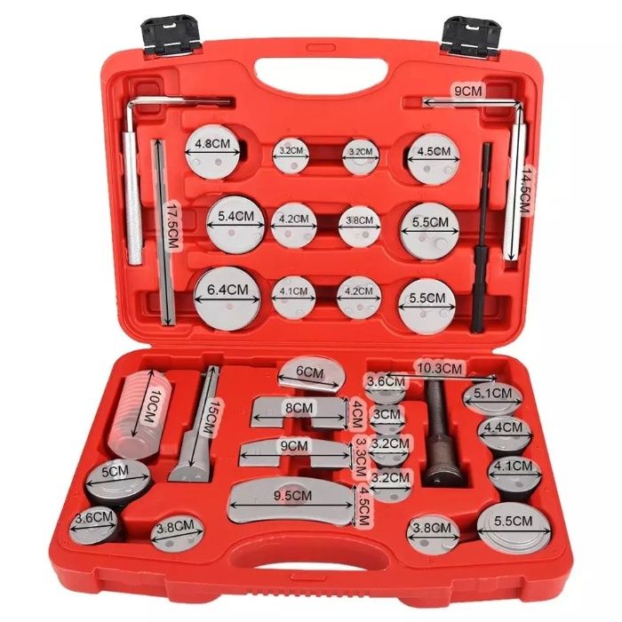 Conjunto Reposicionador de Pistões de Travão Universal (êmbolos) 35pcs