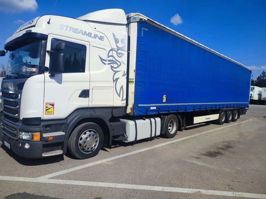 Krone SD POL MEGA  Naczepa Krone Pół mega