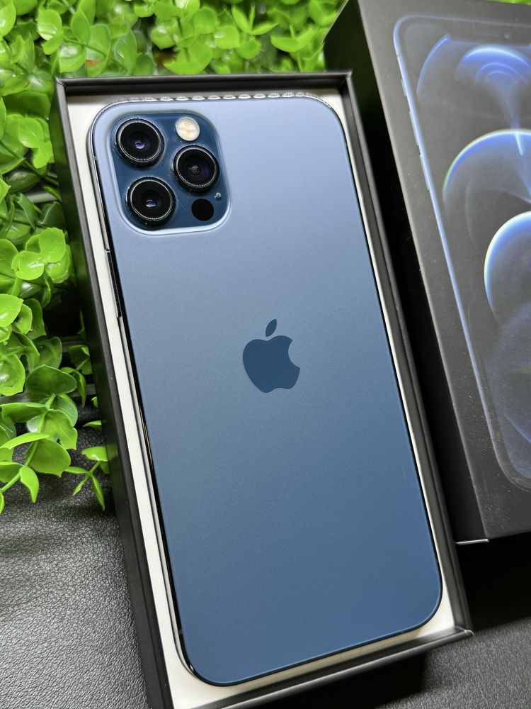 iPhone 12 Pro Max, 256Gb, Pacific Blue (Neverlock) Айфон 12 Про Макс