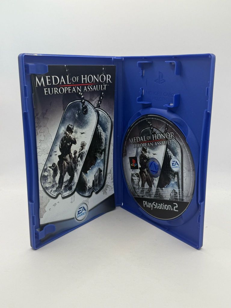 Medal of Honor European Assault 3xA Ps2 nr 6698