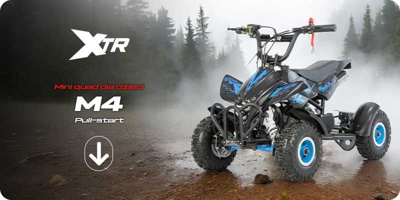 mini quad XTR M4 49CM3 PULL START raty dostawa 0zł  mikołaj sklep K-ów