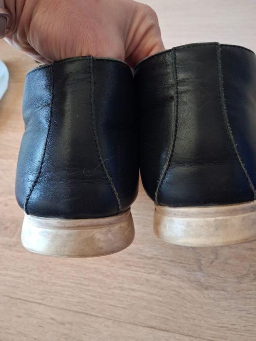 Лофери черевики туфлі Loro Piana 43 розмір Італія шкіра чорний чоловіч