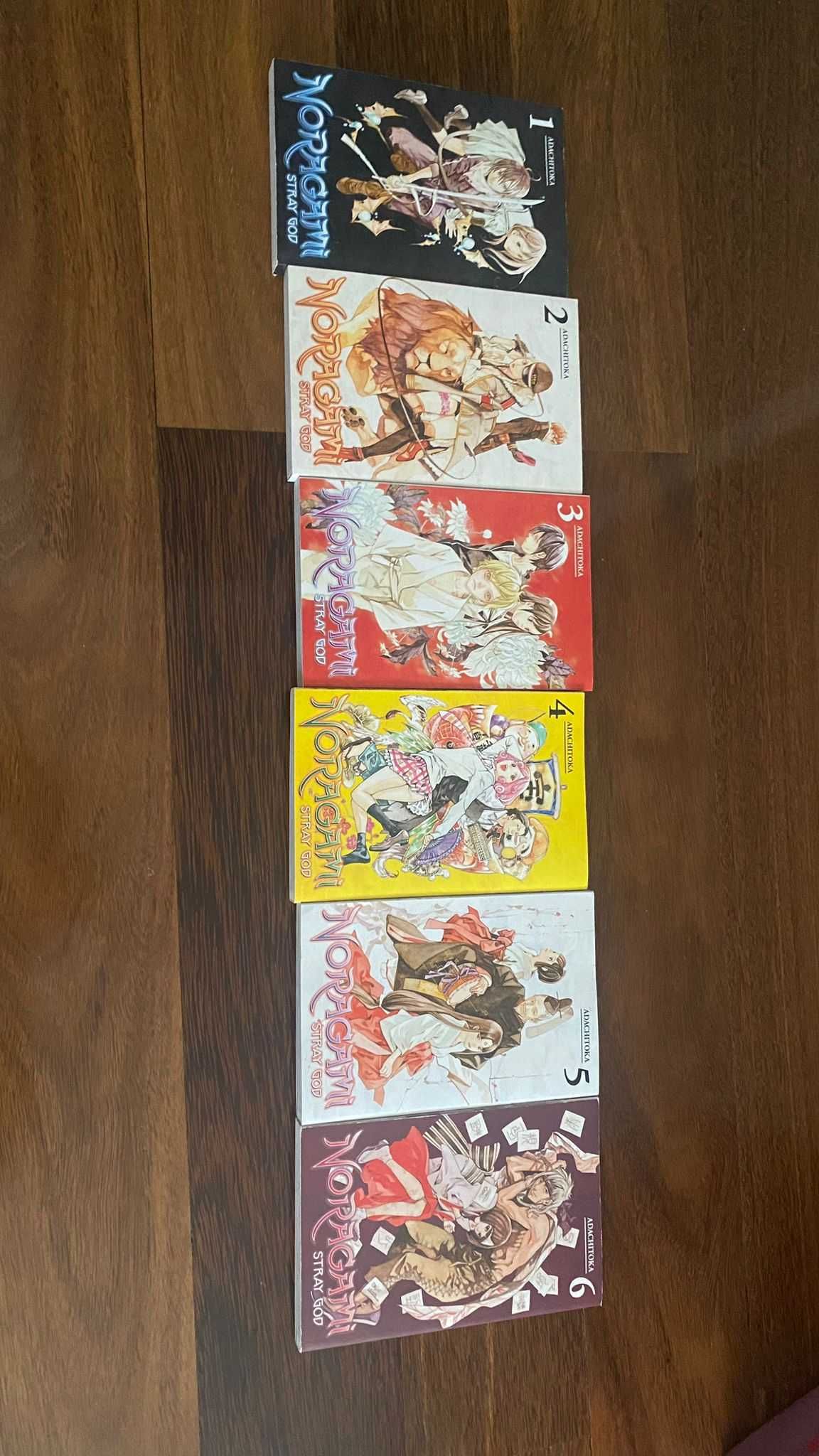Manga - Noragami vol. 1-6 Versão inglesa