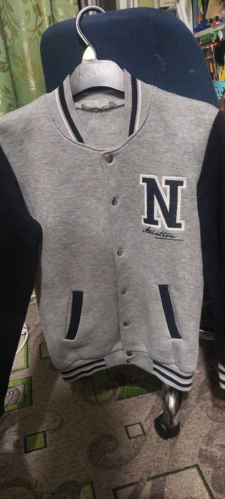 Бомпер, шкільна кофта на хлопчика , на флісі 152