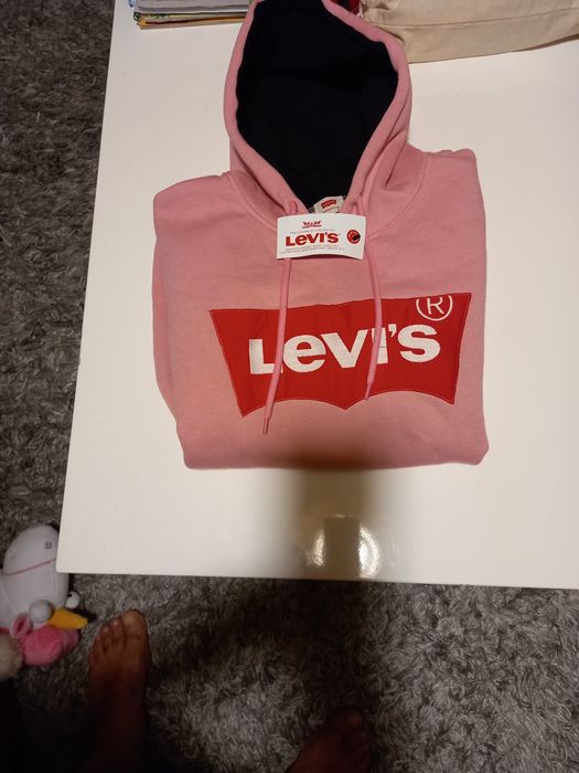 Camisola polar levi's rosa