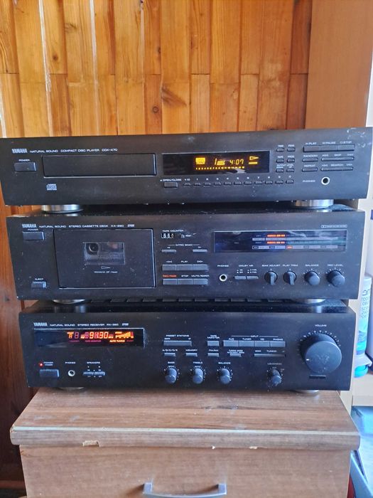 Yamaha rx360,kx260,cdx470 zestaw audio