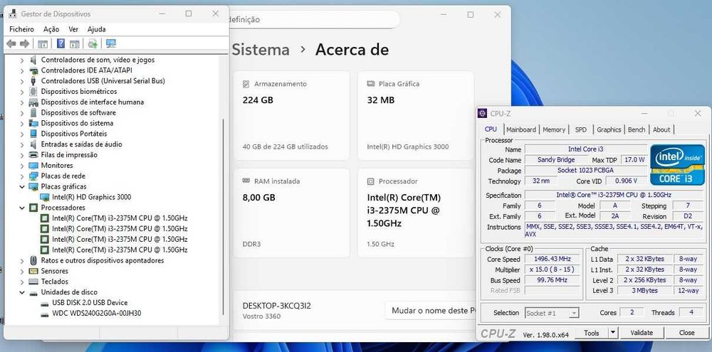 PC Portátil Dell Vostro