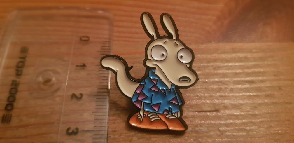 Przypinka pin Rocko i jego świat kangurek Rocko's modern world