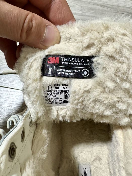 Lacoste жіночі утеплені кросівки 36 розмір