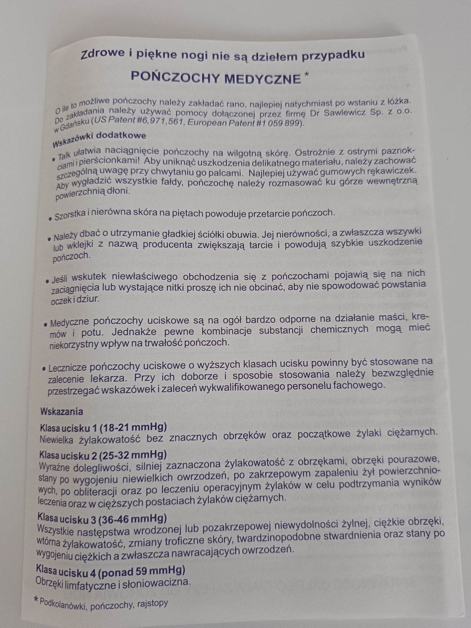Pończochy uciskowe przeciwzylakowe Mediven elegance CCL1