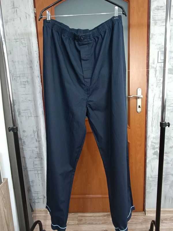 Spodnie piżamowe z rozporkiem roz 2XL
