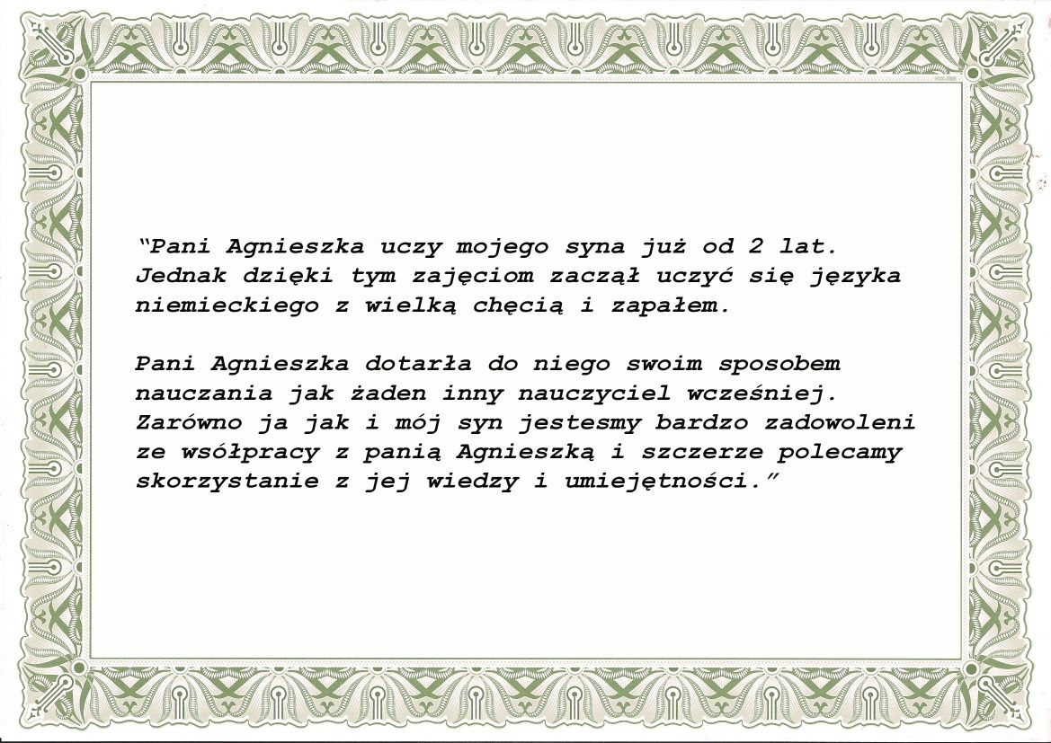 Korepetycje z języka niemieckiego