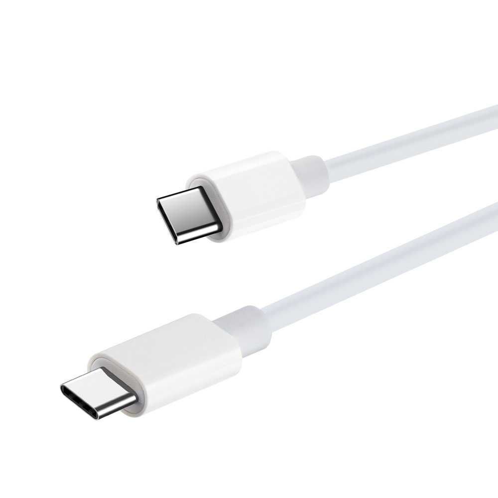 Kabel Maxlife USB-C -na USB-C 2,0 m 60W kolor: biały