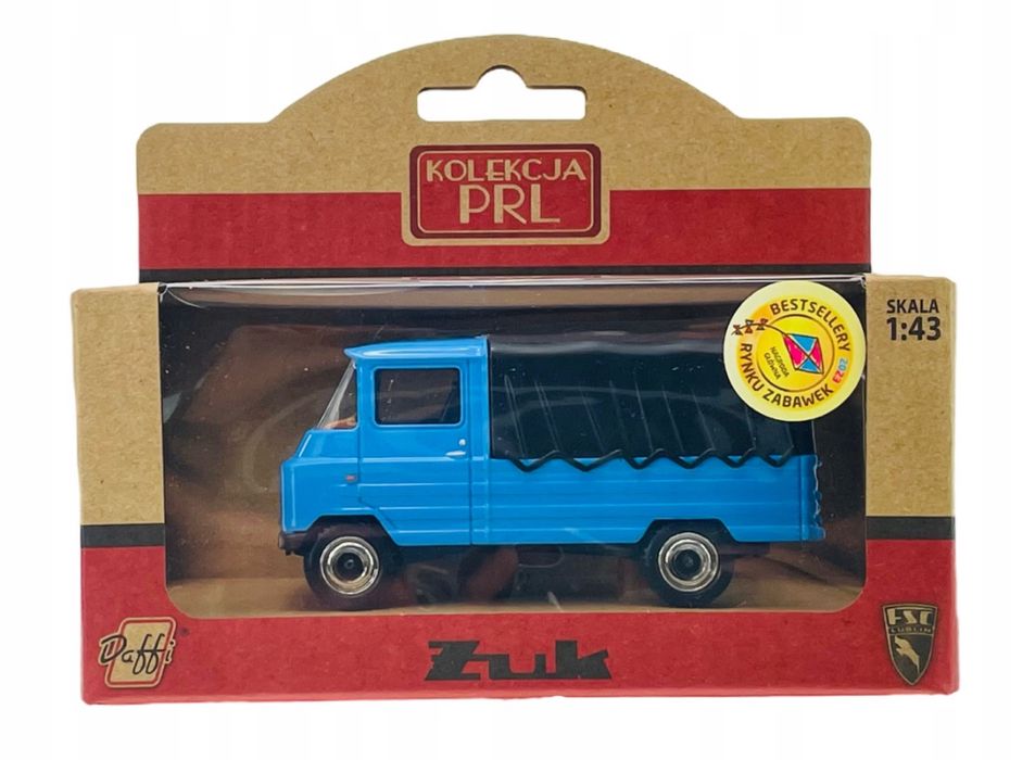 Samochód żuk kolekcja PRL Daffi kolor niebieski