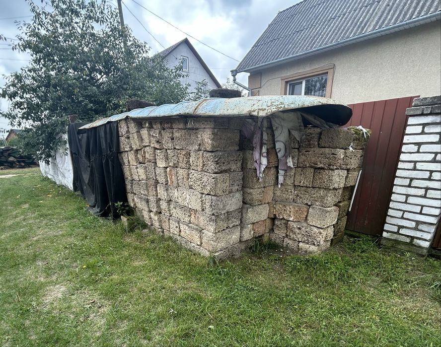 Блок ракушняк.