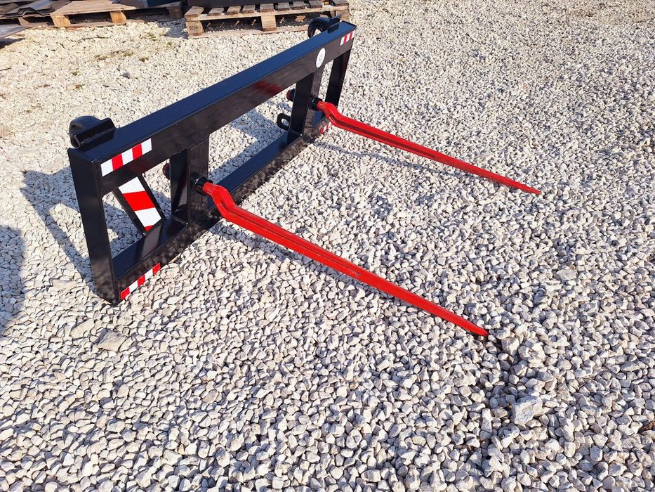 Widły, ramka do bel, balotów, sianokiszonki,  karetka, euro ramka