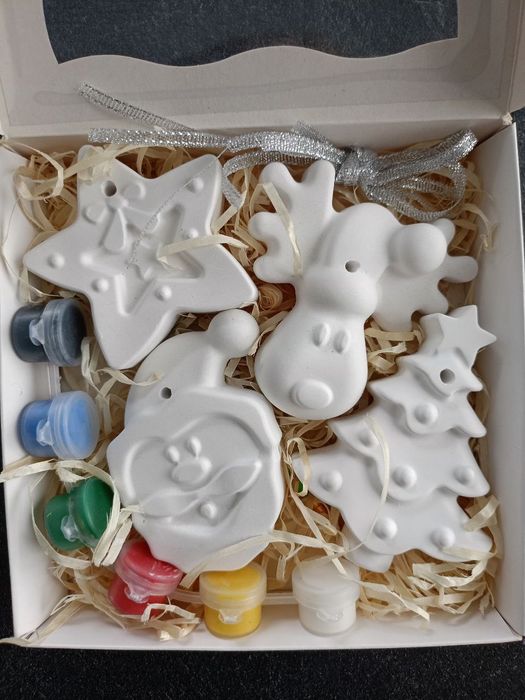 Набір гіпсових фігурок для розфарбовування, подарунок