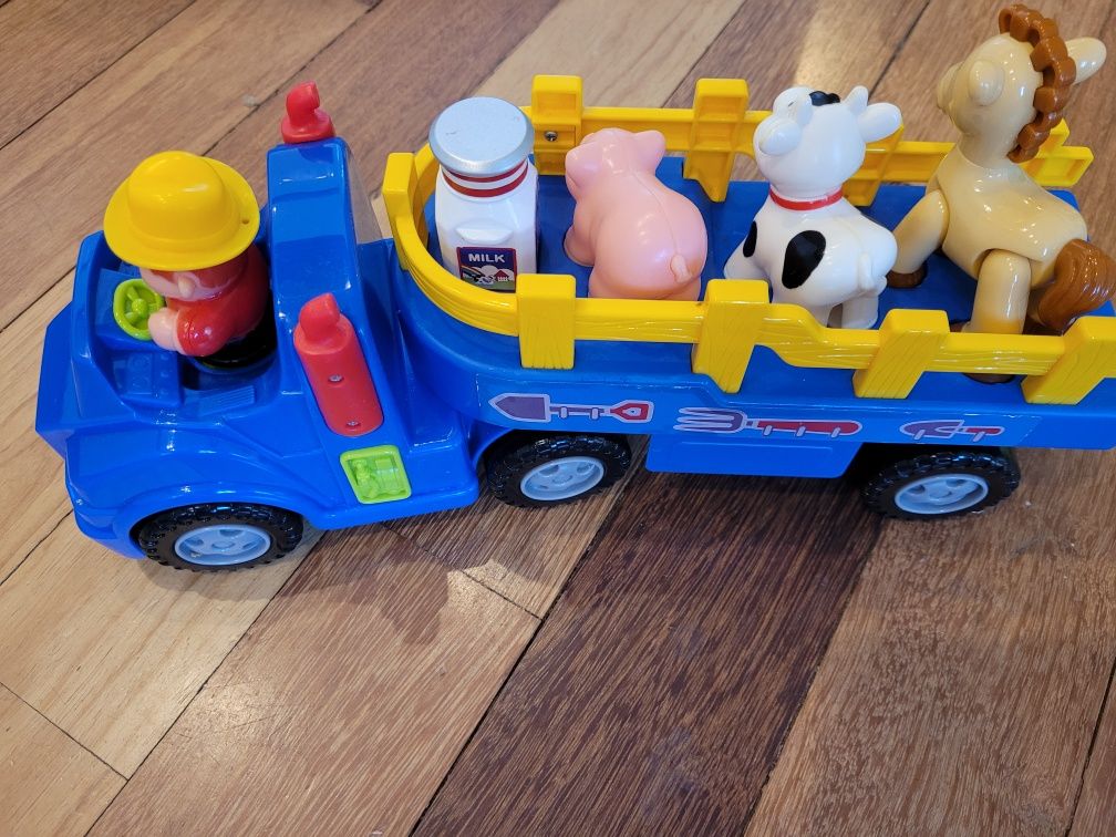 Zabawka autko farmera grające