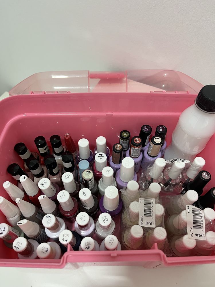 KIT MANICURE COM VÁRIOS ITENS NOVOS