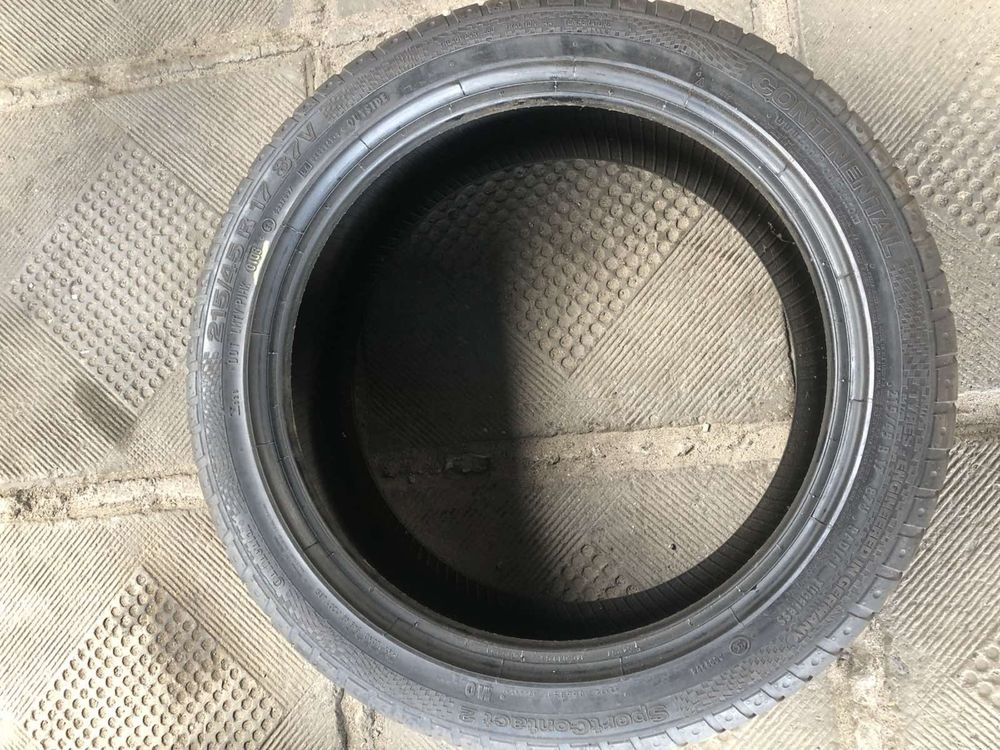 215/45/17-2 шт Continental оригінал з Німеччини