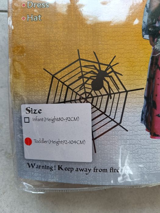 Strój halloween 92-104