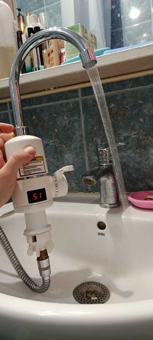 Кран нагрівач проточний водонагрівач