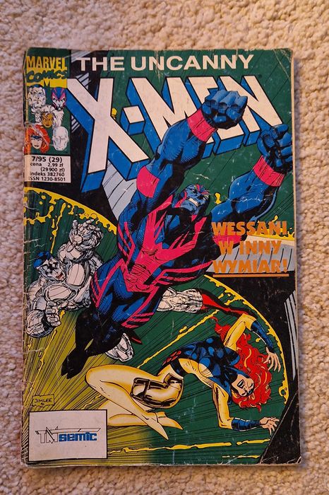 Komiks X-men 7/95 (29) kolekcjonerski stan dobry