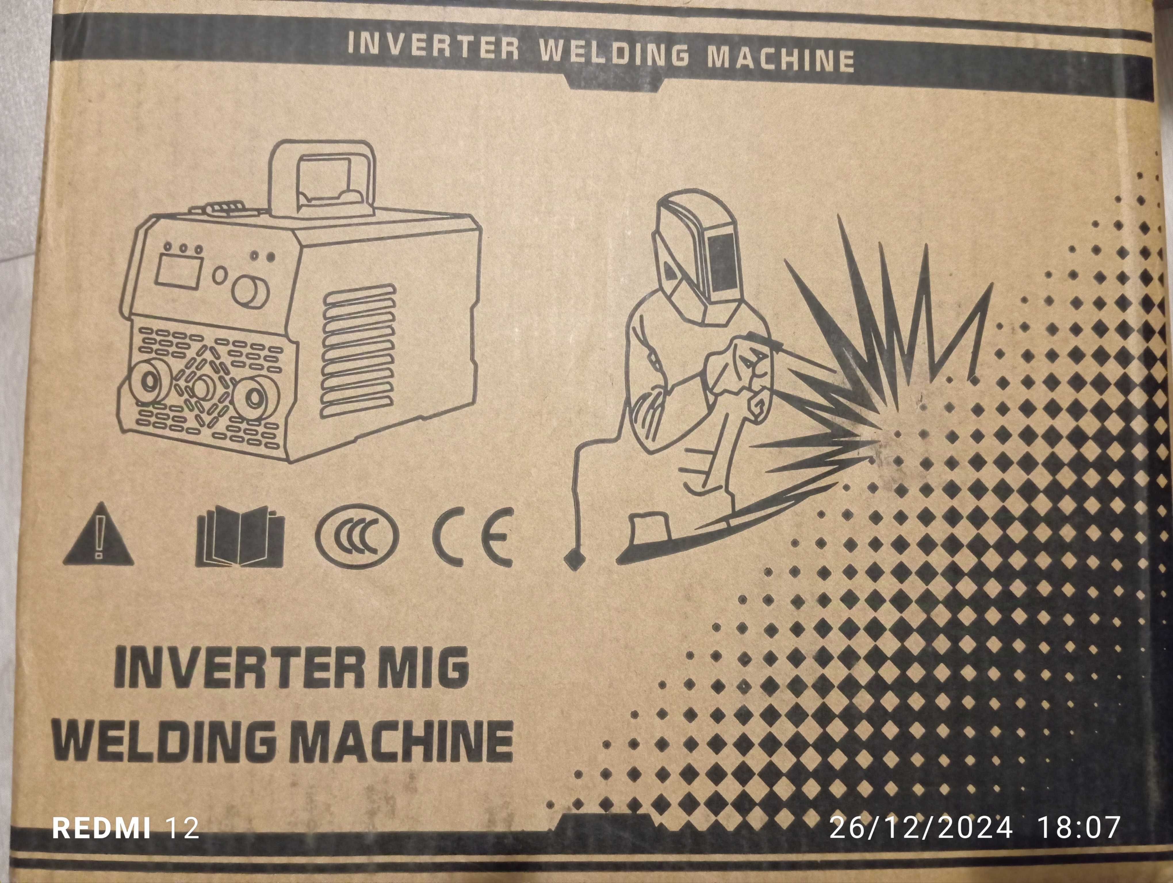 Máquina de Soldar MIG e MMA
