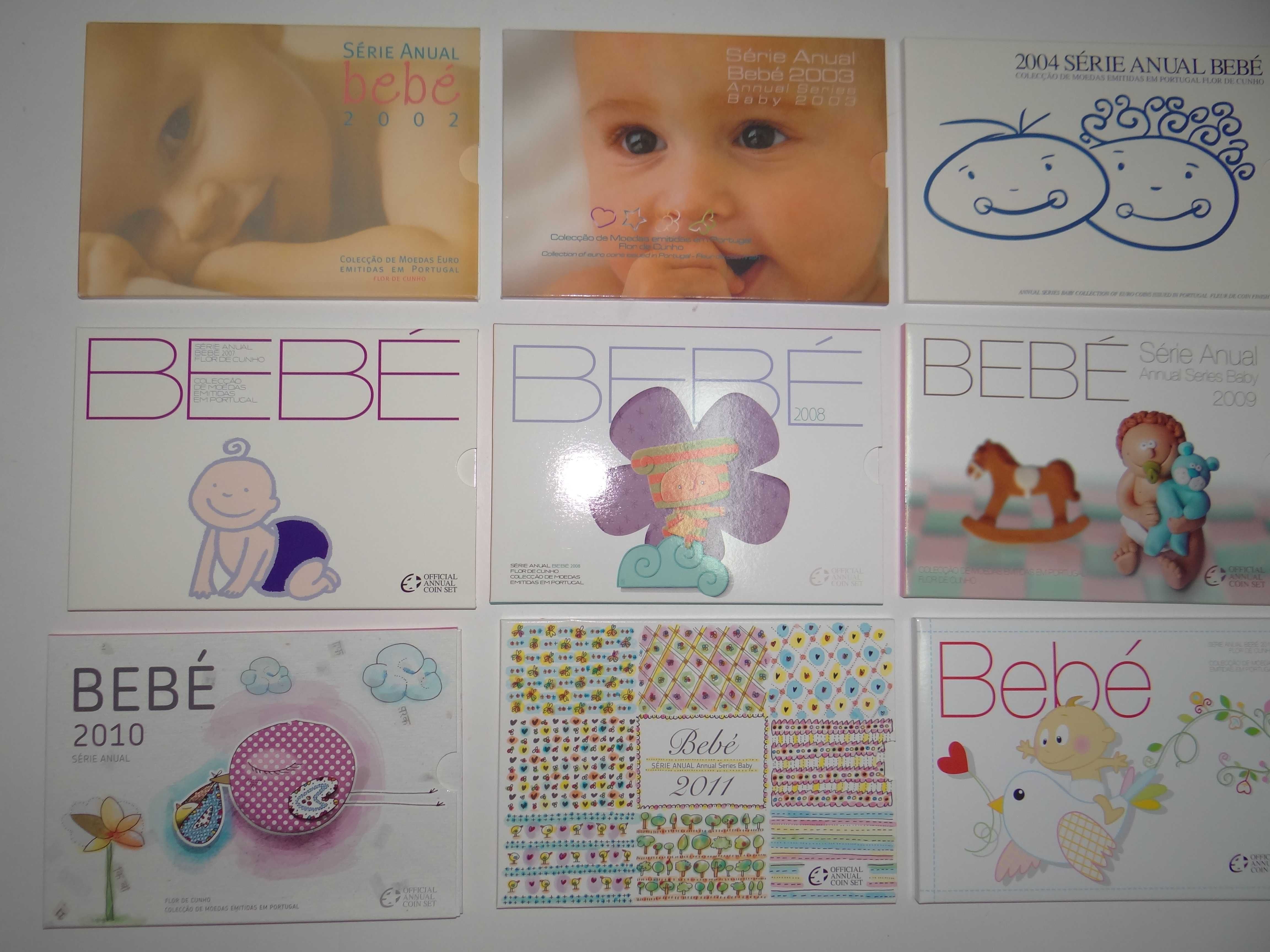 Carteira INCM Bebé Portugal 02, 03, 04, 2008, 09, 10, 11, 12, 15
