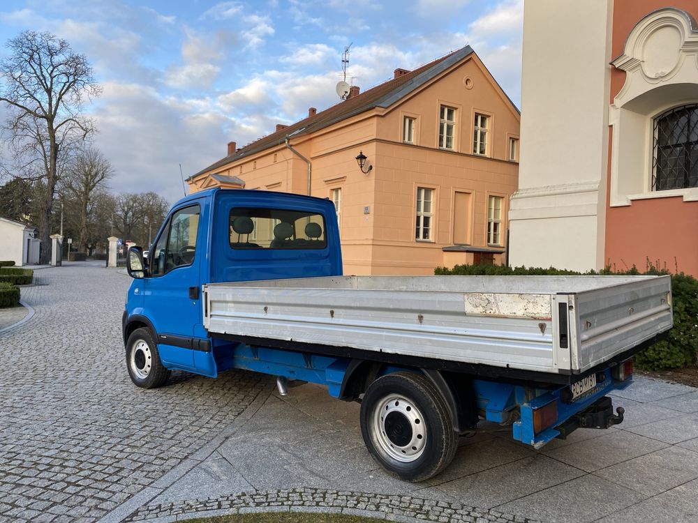 Renault Master 2.5D 3 osobwy skrzyniowiec 167 tys przebieg wzorowy