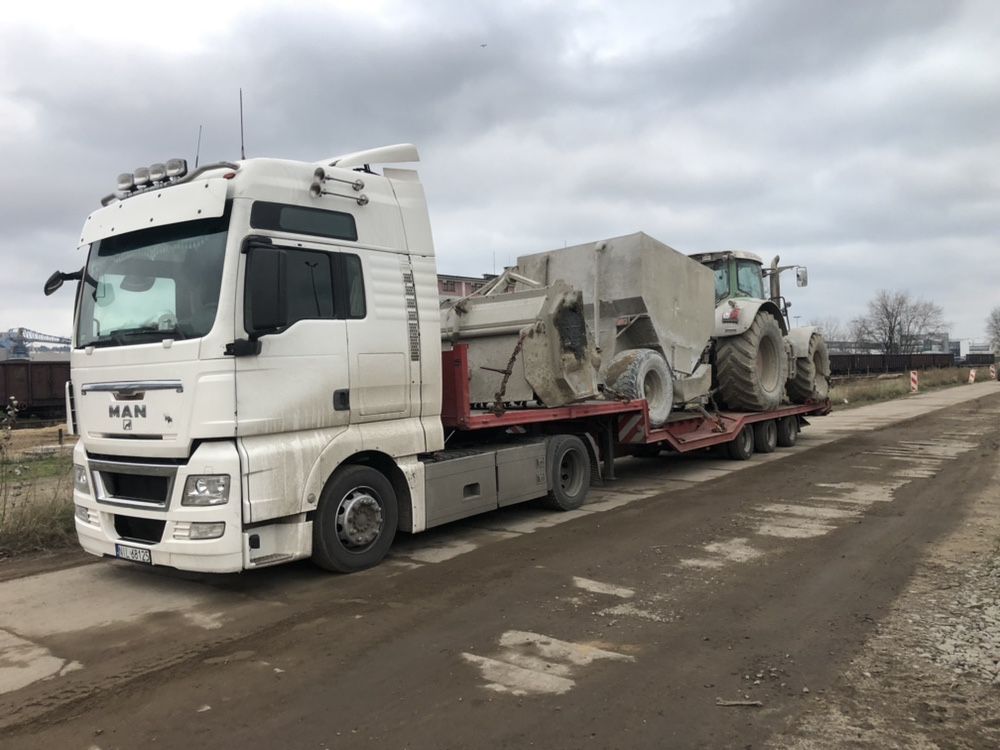 Transport Maszyn , komabjnów ,Koparek