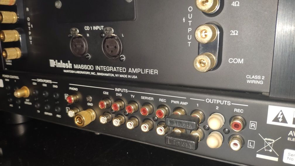 Amplificador Mcintosh Integrado MA6600