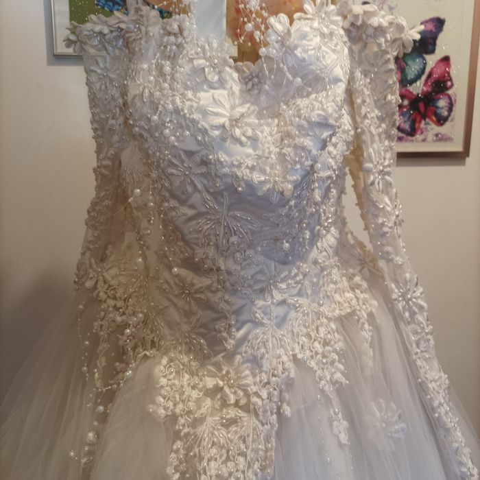 Vestido de noiva marca Demétrios