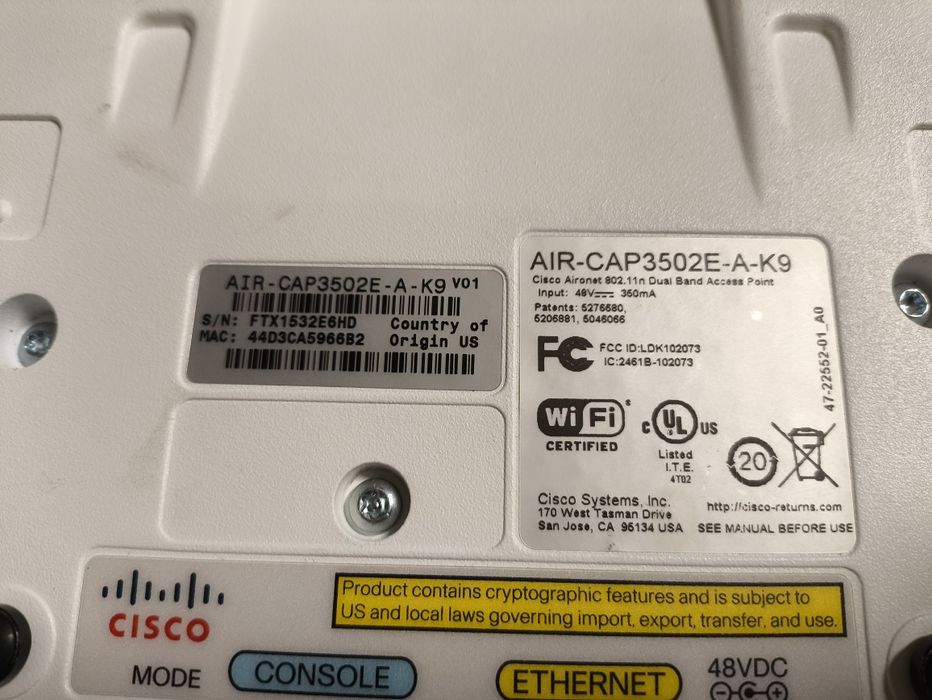 Cisco AIR-CAP3502E