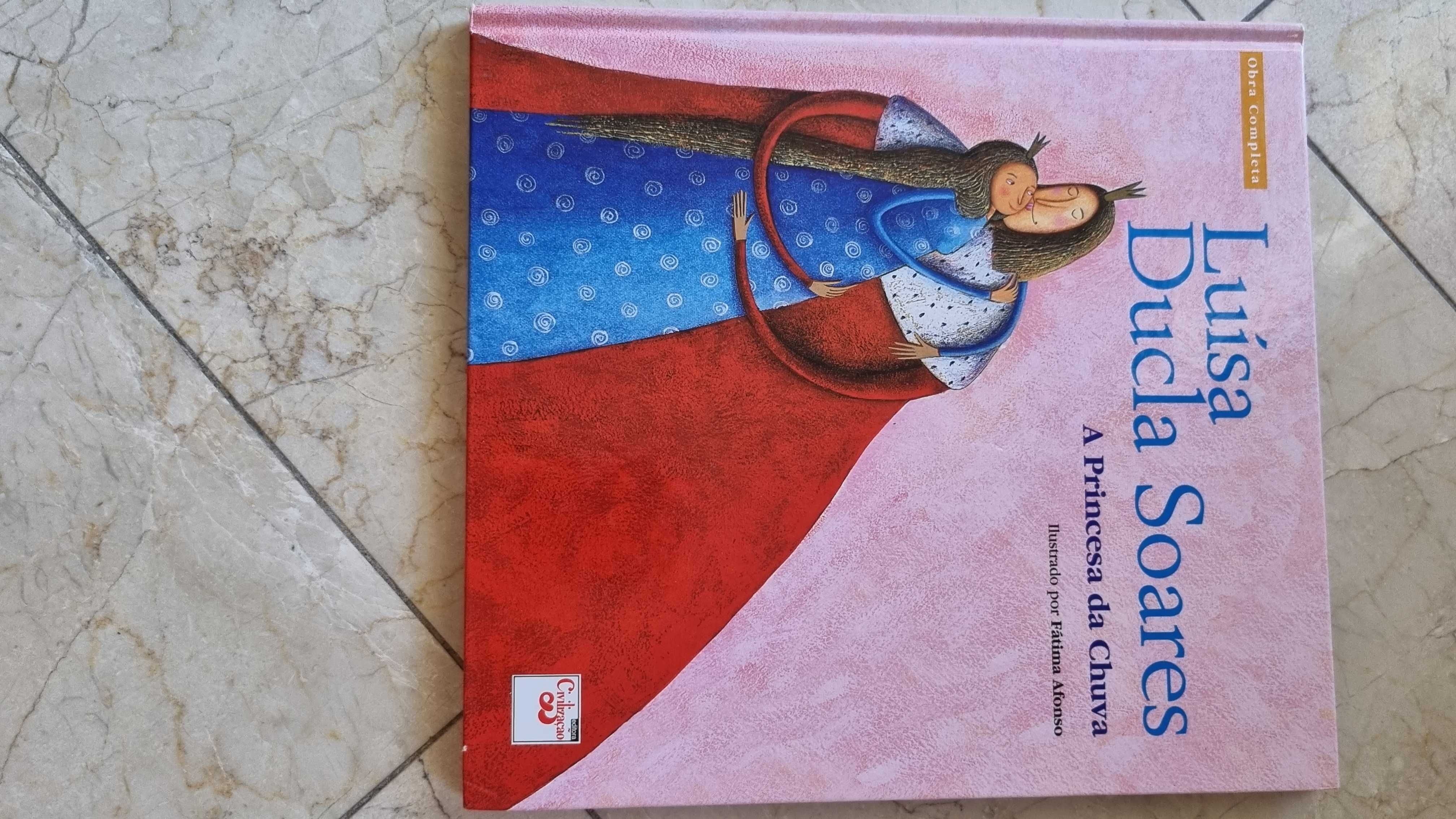 Livros crianças A princesa da Chuva e  Aquela Nuvem e Outras