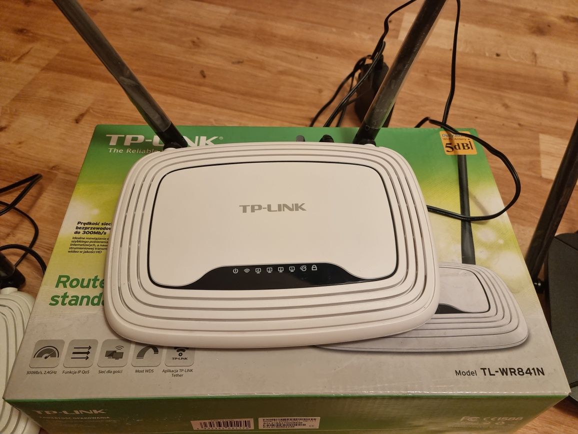 Routery TP-LINK 3szt