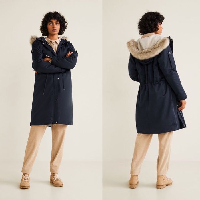 Зимняя куртка MANGO ( M ) парка