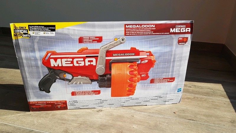 NERF Megalodon - Artigo NOVO.