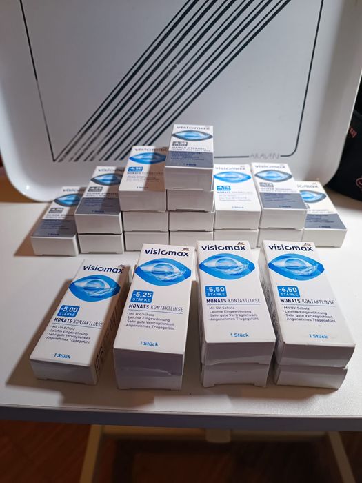 Продам щоденні та місячні контактні лінзи з