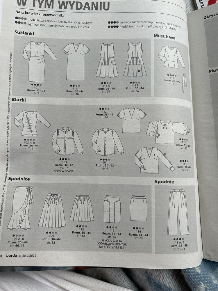 Burda 02/2022 sprzedam