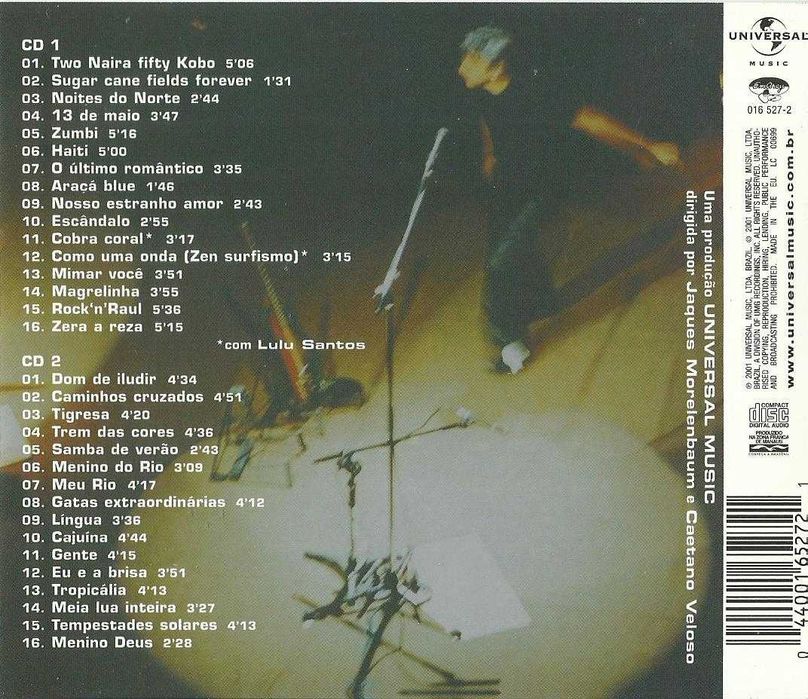 Caetano Veloso - Noites do Norte ao Vivo (2 CD)
