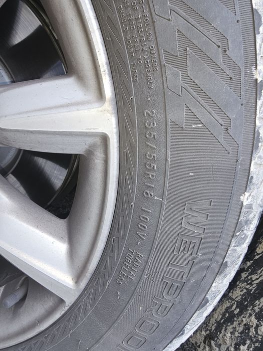 Opony 235/55/18 Nokian wetproof suv 2022