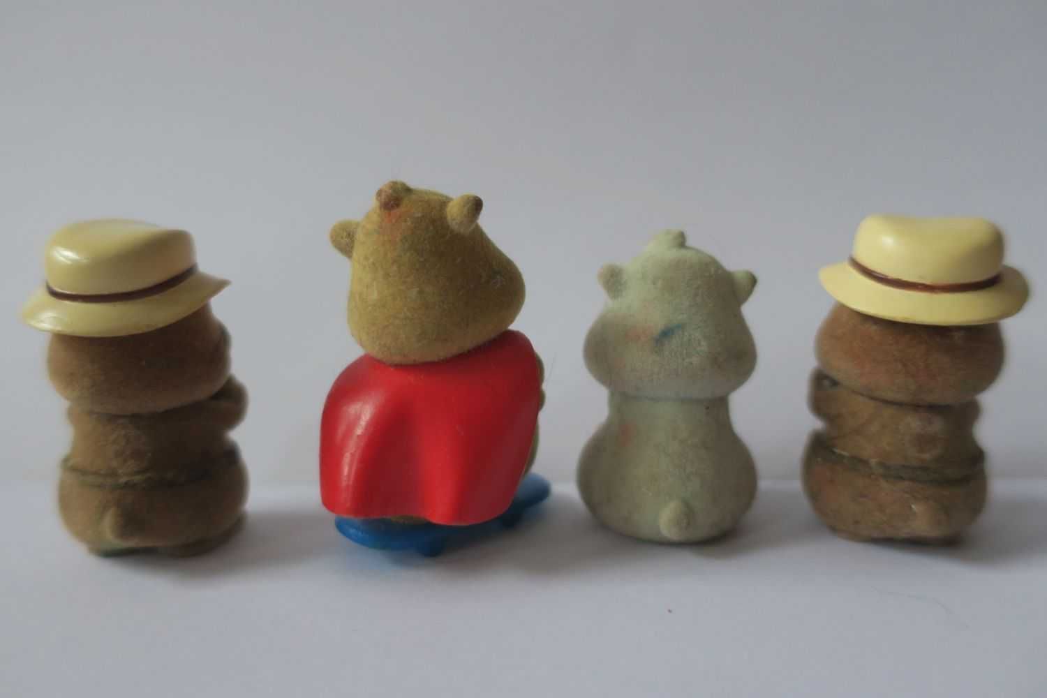 Zestaw figurek chomiki Zhu Zhu Pets 4 sztuki