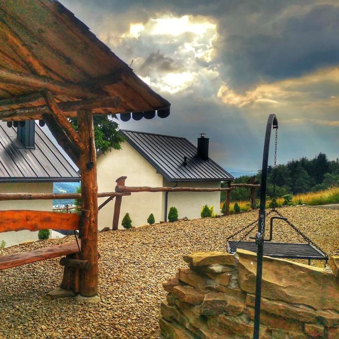 Domki Na Górach, noclegi w górach, jacuzzi, sauna, Nowy Sącz